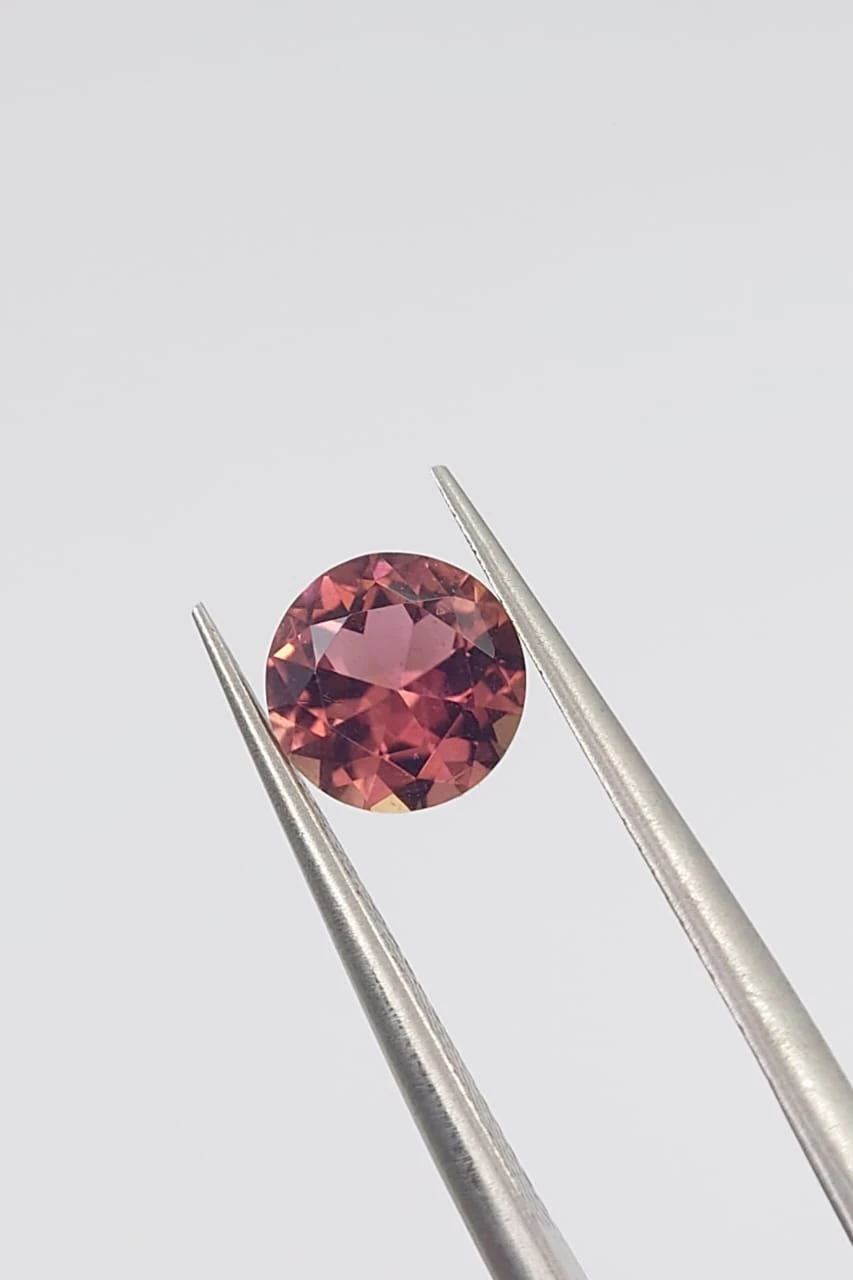 1.14ct Natural Tourmaline Round Cut Loose Gemstone From Afghanistan — view 7